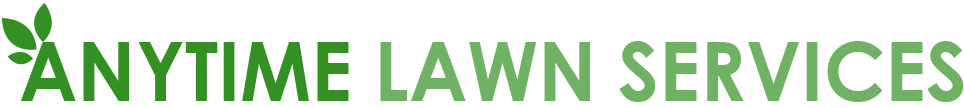 anytime lawn service logo cartersville